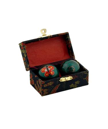 QiGong sound ball 1 pair with sound mechanism meditation ball Yin Yan Qi-Gong ball 1 pair 3.5 cm 3.5 cm (pack of 2) - Buy Online on GoSupps.com