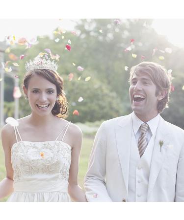 Silver Tiara and Crown for Women - Crystal Rhinestone Wedding Tiaras | Casoty - Buy Online on GoSupps.com