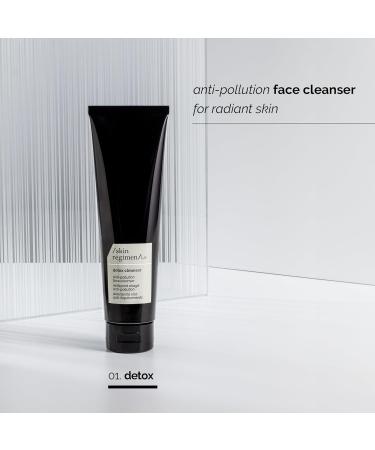 /skin regimen/Lx Detox Cleanser Anti-Pollution Face Wash Removes Makeup SPF Urban Dust Longevity Complex Natural Aroma Clean Beauty Vegan Daily Use All Skin Types 5.07 Fl Oz - Buy Online on GoSupps.com