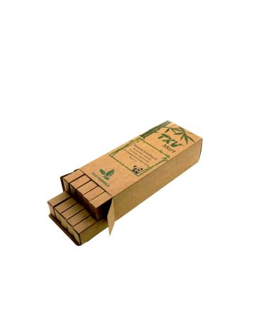 Eco-Friendly Bamboo Toothbrush Pack of 10 | Biodegradable BPA-Free | Sustainable Oral Care - Buy Online on GoSupps.com