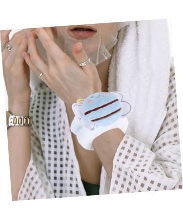 FRCOLOR 4pcs Face Wash Wristband Plush Hair Scrunchies Elastic Makeup Towel Adjustable Hair Band Elastic Scrunchy Ties Absorbent Wristbands Wash Arm Towel Flannel Elasticity South Korea - Buy Online on GoSupps.com