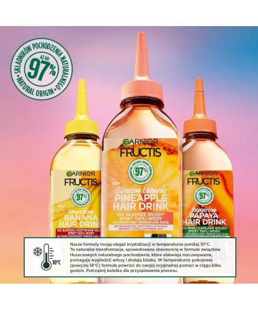 Garnier Fructis Hair Papaya Drink Instant Liquid Lamellar Conditioner - Buy Online on GoSupps.com