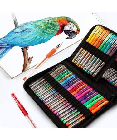 Shuttle Art Gel Pens 120 Pack Gel Pen Set 60 Colored Gel Pen with 60 Refills for Adults Coloring Books Drawing Doodling Crafts Scrapbooking Journaling 60 Colors with 60 Refills Portable Case - Buy Online on GoSupps.com