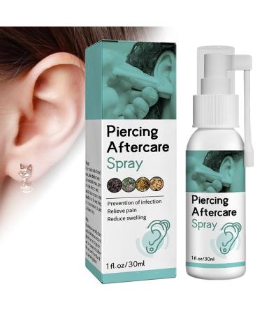 Piercing Aftercare Spray Solution After Care Cleanser For Ear Piercing Cleaning Supplies To Cleanse And Soothe Swelling Irritated Skins Cleansing Treatments Soothing Mist For Ear Nose Tongue Piercings