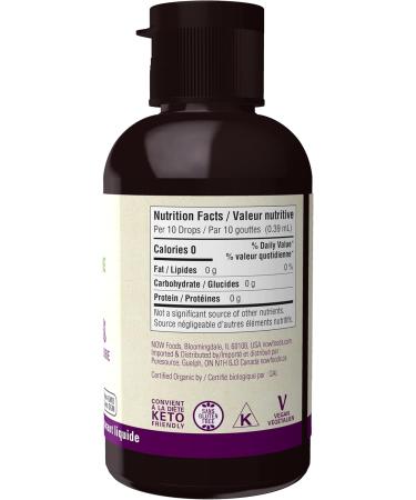 Now Foods Organic Monk Fruit Liquid Sweetener Caramel 53mL - Buy Online on GoSupps.com