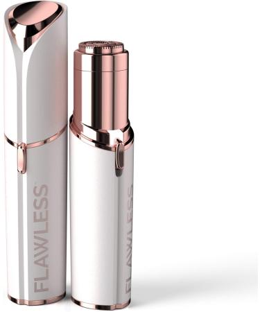 Finishing Touch Flawless Contour Rose Quartz Face Roller & Micro-Vibration Massage Device with Facial Hair Remover - 1-Pack Bundle - Buy Online on GoSupps.com
