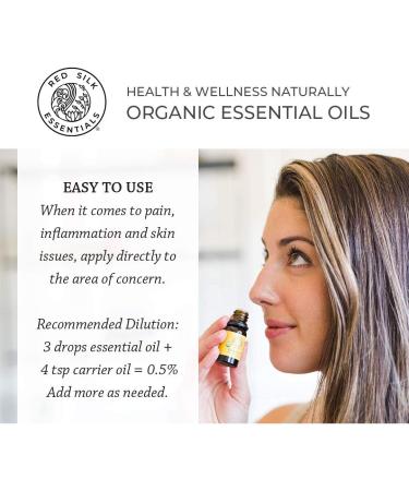 Organic Lemongrass Essential Oil (2 Pack) - 100% Pure USDA Certified Aromatherapy for Pain Relief, Skin Health, Circulation - 10 ml (2pk) - Buy Online on GoSupps.com