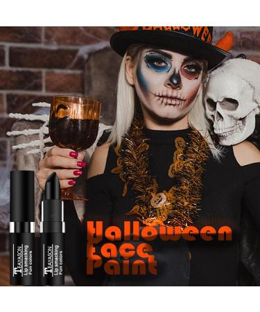 AKARY Blue Matte Lipstick - Long-Lasting Non-Stick Goth Lip Gloss | Vintage Makeup & Party Gift for Women | High Impact Color for Halloween & Cosplay - Buy Online on GoSupps.com
