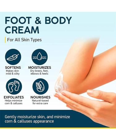 Urea Foot Cream - Urea Cream 40 Percent for Feet - Foot Cream for Cracked Heels and Dry Skin - Cracked Heel Repair Cream - Foot Cream for Feet Knees Hand Deep Moisturizing - Buy Online on GoSupps.com