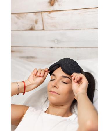 3D Memory Foam Sleep Eye Mask - Total Blackout for Ultimate Comfort | International Shipping Available - Buy Online on GoSupps.com