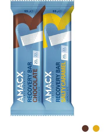 AMACX Barre Prot in e Post-Entra nement Healthy Snacks Prot in Recovery Paquet de 12 20g de Prot ines par Barre avec Whey Protein Enrobage Chocolat Nutrition Sportive Chocolat - Buy Online on GoSupps.com