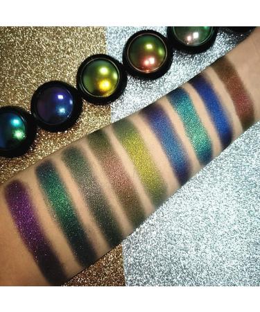 Bilibony Multichrome Eyeshadow - Ultra Pigment Chameleon Pearl Shimmer for Eyes Face & Nails | International Shipping - Buy Online on GoSupps.com