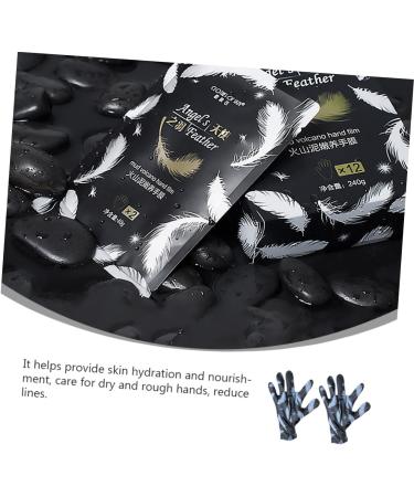 FRCOLOR 1 Pair Hand Cracked Hands Gloves Hand Softening Gloves Night Gloves for Dry Hands Spa Bedtime Gloves Hydrating Hand Care Gel Exfoliating Aluminum Platinum Paper - Buy Online on GoSupps.com