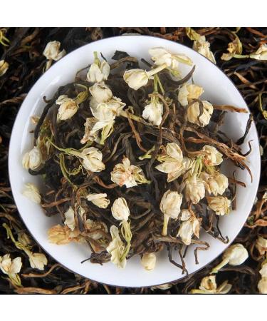 500g de th noir au jasmin Fengqing Yunnan feuilles de th rouge bourgeons d'or en vrac - Buy Online on GoSupps.com