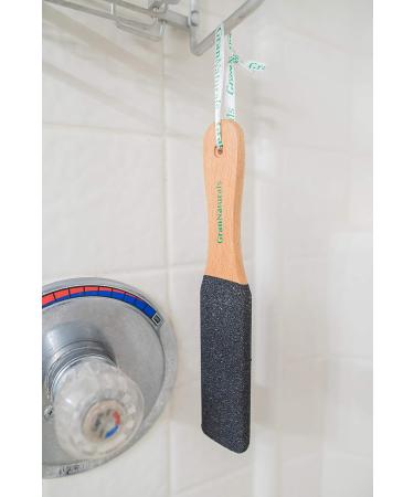 GranNaturals Wooden Foot File - Corn and Callus Remover for Feet - Dead Skin Exfoliator - Buy Online on GoSupps.com