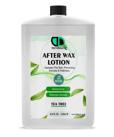 DD teck Tea Tree Oil After Wax Lotion - Soothing and moisturizing after-wax care for smooth bump-free skin calms and soothes moisturizes and softens prevents ingrown hairs for all
