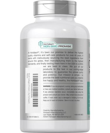 Horb ach Multi Collagen Protein 2000 mg | 180 Capsules | Hydrolyzed Collagen Type I II III V X | Keto & Paleo Friendly Non-GMO Gluten Free Supplement - Buy Online on GoSupps.com