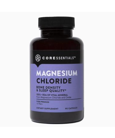 NGL Magnesium Chloride 432 mg- Cloruro de Magnesio - Digestive Health Bone Health Relaxation Hydration - 90 Count 30 Day SUpply