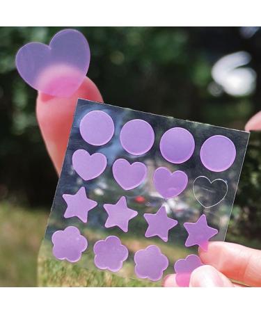 4Sheet UV Detection Patch UV Detection Stickers Sun Protection Patch UV Sun Patch Sunscreen Patches UV Stickers For Sunscreen for Travel Outdoor - Buy Online on GoSupps.com