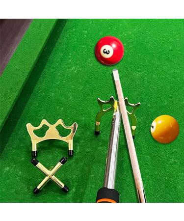 Retractable Billiard Bridge Stick with Removable Head Set & Cue Tips Cover - Pool Table Accessory for Game Competition (1 Set) - Buy Online on GoSupps.com
