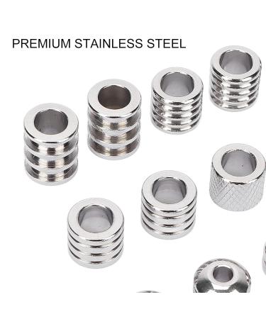 Viking Hair Pearls | 18 Premium Stainless Steel Dread Accessories for Stylish Hair - Buy Online on GoSupps.com