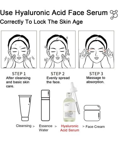 Hyaluronic Acid 2% + B5 Skincare Serum - Hydrating Face Serum for Plump & Smooth Skin - 30ml - Buy Online on GoSupps.com