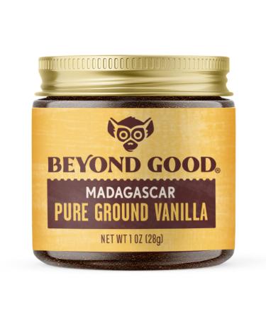 Pure Ground Vanilla Powder | Pure Madagascar Grade A Ground Vanilla Beans for Bakers, Chefs, Ice Cream Makers, and Home Cooks | Beyond Good Vanilla