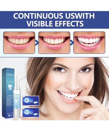 Ultimate Tooth Whitening Pen & Gums Therapy Gel - 2PCS Boost Your Smile with Effective Whitening Strips - Buy Online on GoSupps.com