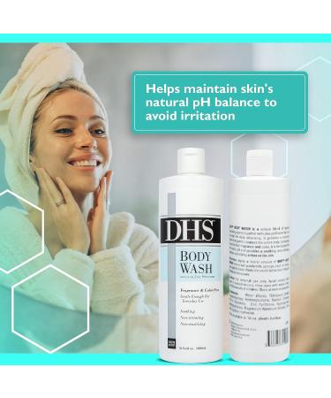 Person & Covey DHS Hydrating Body Wash - Gentle & Safe for Kids - Hypoallergenic Formula with Zinc Pyrithione - 16 oz - Buy Online on GoSupps.com