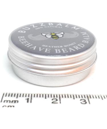 Non Greasy Natural Beard Balm for Men - Unscented Beard Conditioner with Beeswax (8.5g) - Buy Online on GoSupps.com