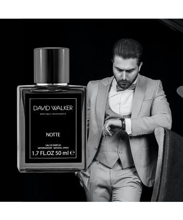 David Walker Notte Fragrances | Boutique Collection | Eau de Parfum | Long lasting perfumes for men | 50ML / 1.7Oz (Pack of 1) - Buy Online on GoSupps.com