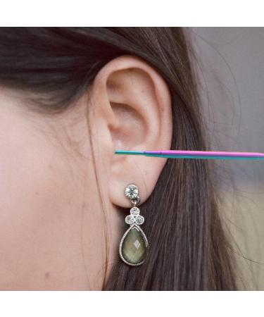 MJIYA Ear Pick Earwax Removal Kit | Ear Cleaning Tool Set with Storage Box | Titanium Ear Wax Remover - Buy Online on GoSupps.com