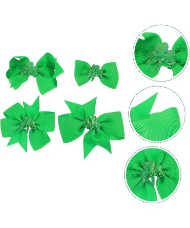 Beavorty 3 Pairs Hair Clip Green Shamrock Clip Shamrock Hair Styling Clip Saint Patricks Day Hairpin Shamrock Hair Clips Hair Pin Stainless Steel and Fabric Child Issue Card Hemming - Buy Online on GoSupps.com