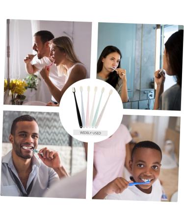 Homsfou 6-Pack Toothbrush Floss Picks | Sensitive Gums Protection | Soft Bristle Cleaning Brushes for Effective Oral Care - Buy Online on GoSupps.com