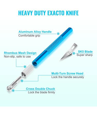 DIYSELF 23 Pack Craft Knife Precision Hobby Knife Kit, 1 Exacto