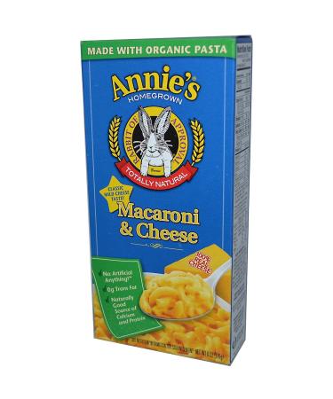 Annie's Homegrown Annie's Macaroni & Cheese 6oz les Annies 170g (5 Packs)