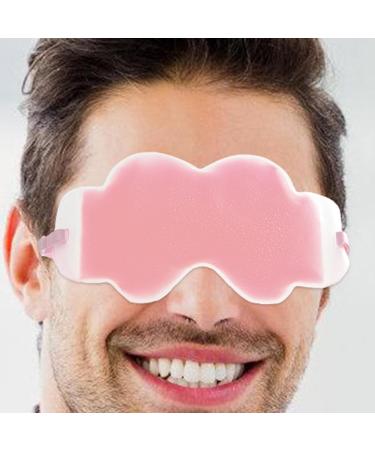Hugsweet Reusable Cold Eye Masque | Reusable Gel Eye | Perfect Fit Sleeping Tool for Business Trip Travel Home and Car Pink - Buy Online on GoSupps.com