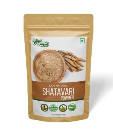 ORGANIC ZING Shatavari Powder (227 g / 8 oz) - Food Grade Premium Herbal Powder for Smoothies Tea Mixes and Everyday Wellness Recipes 8 Ounce (Pack of 1)