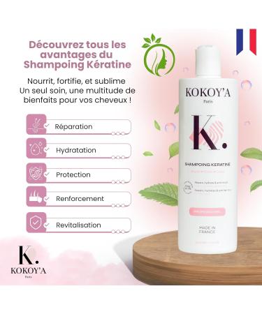KOKOY'A Paris - Argan Coconut and Castor Oil Shampoo and Mask Pack - Nourishing and moisturizing hair care - Buy Online on GoSupps.com