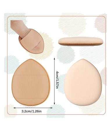 40 Pcs Finger Puff Bulk Mini Makeup Puff Set - Soft Finger Sponges for Beauty Makeup Tools - 5 Colors - Buy Online on GoSupps.com