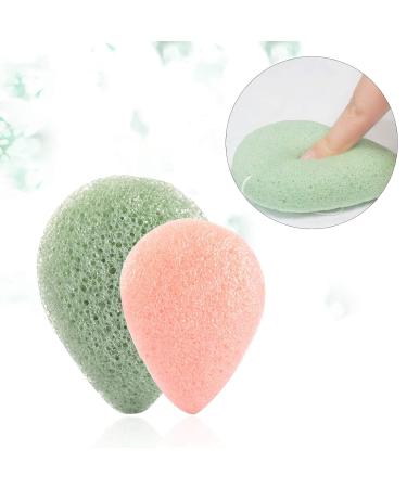 SourceTon Konjac Facial Sponges - 6 Color Pack for Gentle Cleansing & Exfoliation | International Shipping Available - Buy Online on GoSupps.com