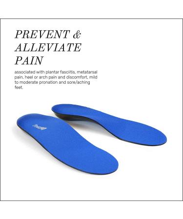 Powerstep Original Blue Shoe Insoles Men's 3-3.5 Women's 5-5.5 - Comfort & Support - Buy Online on GoSupps.com
