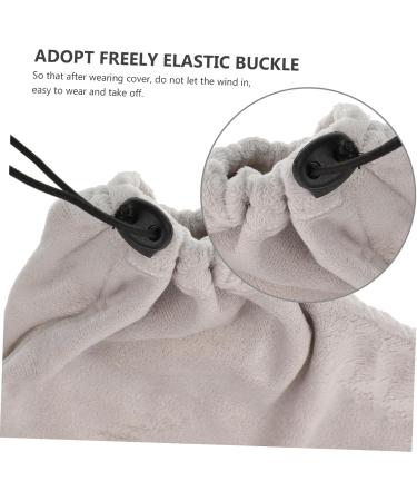 Beavorty Warm Foot Covers for Growth Therapy - Paraffin Bath Care 2 Pairs of Cotton Spa Shoes Gray 28x20cm - Foot Protection & Comfort - Buy Online on GoSupps.com