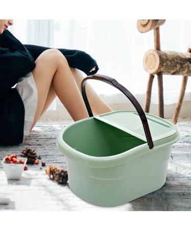 Folpus Foot Soaking Bath Basin Foot Bath Soak Tub Foot Bath Bucket Foot Bath SPA Soak Tub for Camping Green - Buy Online on GoSupps.com