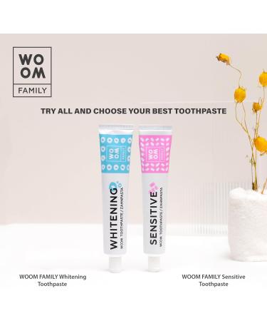 WOOM Family SENSITIVE Toothpaste - Buy Online on GoSupps.com