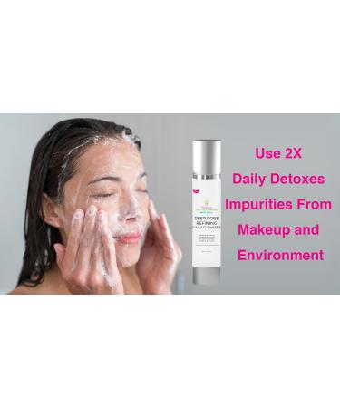 Victoria's Body Shoppe Deep Cleaning Pore Refining Face Cleanser - Anti-Aging Hydrating Formula | Celebrity Model Series - Shop Internationally - Buy Online on GoSupps.com