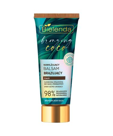Bielenda Bronzing Coco Moisturising and Bronzing Body Balm 98% Natural Ingredients 200ml