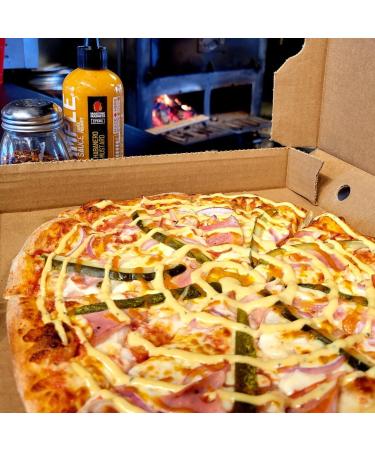 Simple Habanero Mustard Hot Sauce Maritime Madness 275ml Squeeze Bottle Vegan Gluten Free Dairy Free Low Sodium No Added Sugar Keto-friendly Made in Canada - Buy Online on GoSupps.com