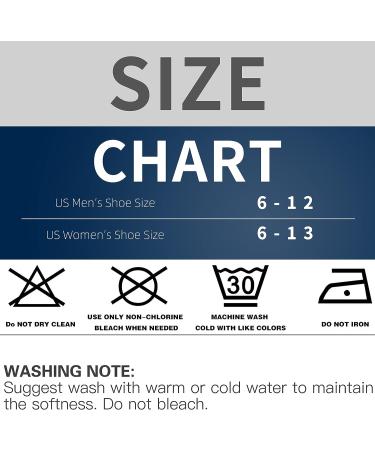 Diabetic Ankle Socks for Men & Women | 6 Pairs | Pain Relief & Non-Binding | Size 6-13 White - Buy Online on GoSupps.com