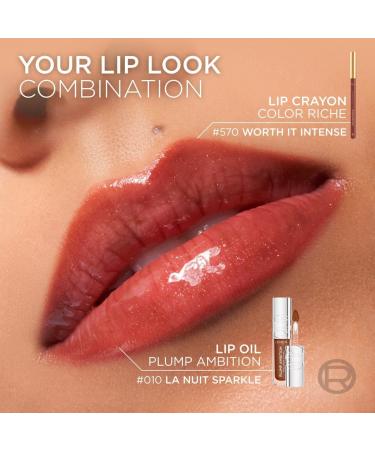 L'Oreal L Or al Pais Plump Ambition 510 La New Sparkle Lipgloss Lipolia with Hyaluronic acid For fuller and glossy lips Briinred 54 gross LORIS PARIS PARS AMBITY - Buy Online on GoSupps.com